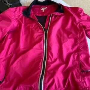Womens ASICS windbreaker, size L relax fit